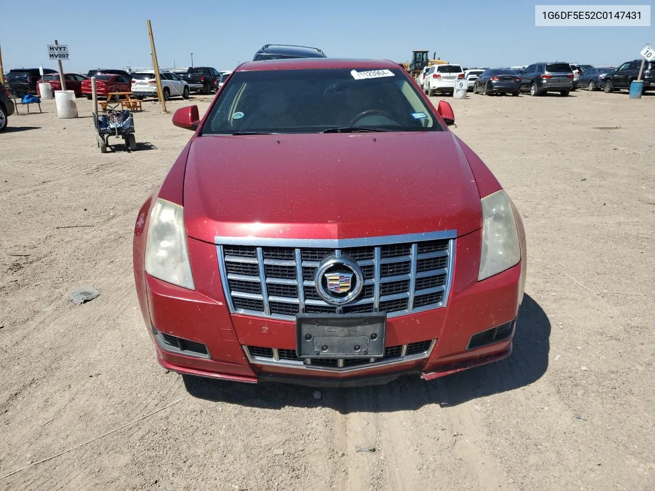 2012 Cadillac Cts Luxury Collection VIN: 1G6DF5E52C0147431 Lot: 68123964