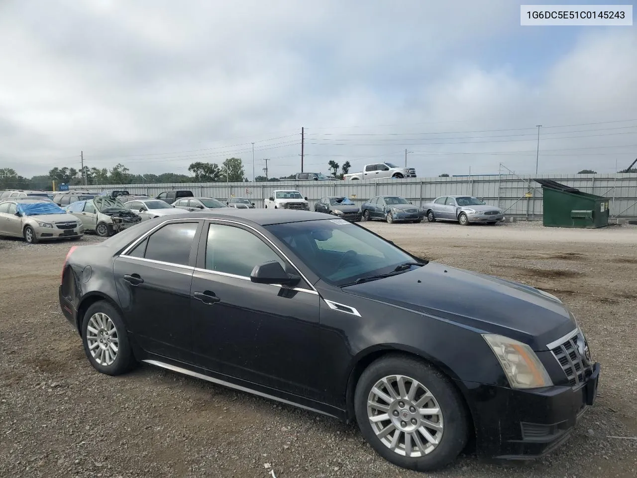 2012 Cadillac Cts VIN: 1G6DC5E51C0145243 Lot: 68690574