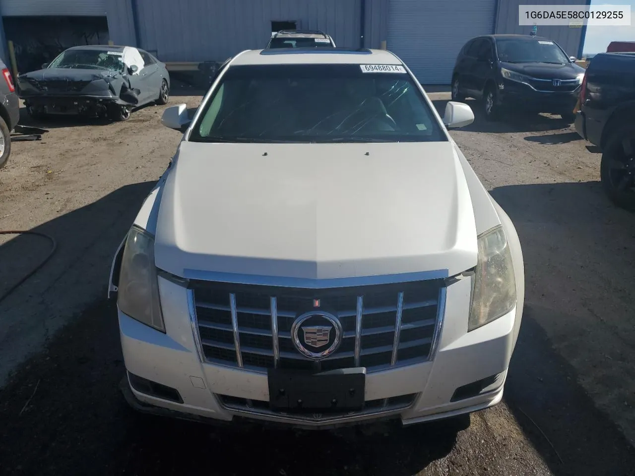 1G6DA5E58C0129255 2012 Cadillac Cts