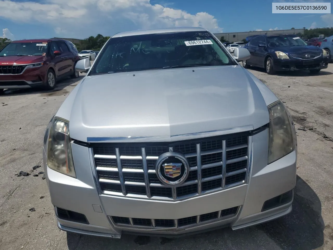 2012 Cadillac Cts Luxury Collection VIN: 1G6DE5E57C0136590 Lot: 69612744