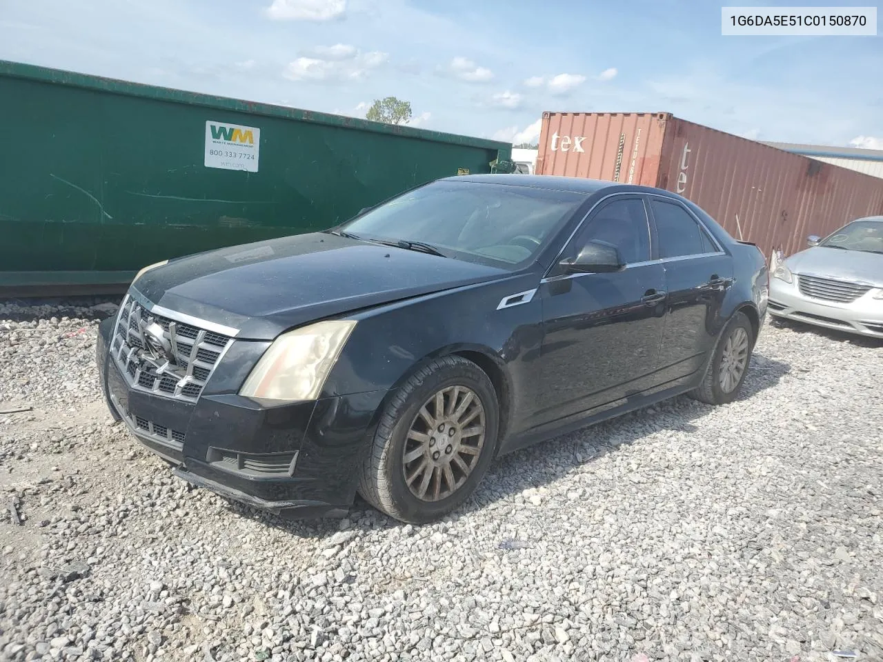 2012 Cadillac Cts VIN: 1G6DA5E51C0150870 Lot: 69659934