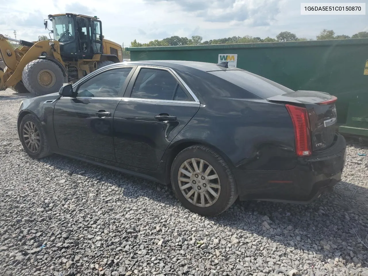 2012 Cadillac Cts VIN: 1G6DA5E51C0150870 Lot: 69659934