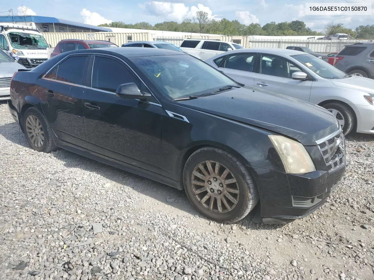 2012 Cadillac Cts VIN: 1G6DA5E51C0150870 Lot: 69659934