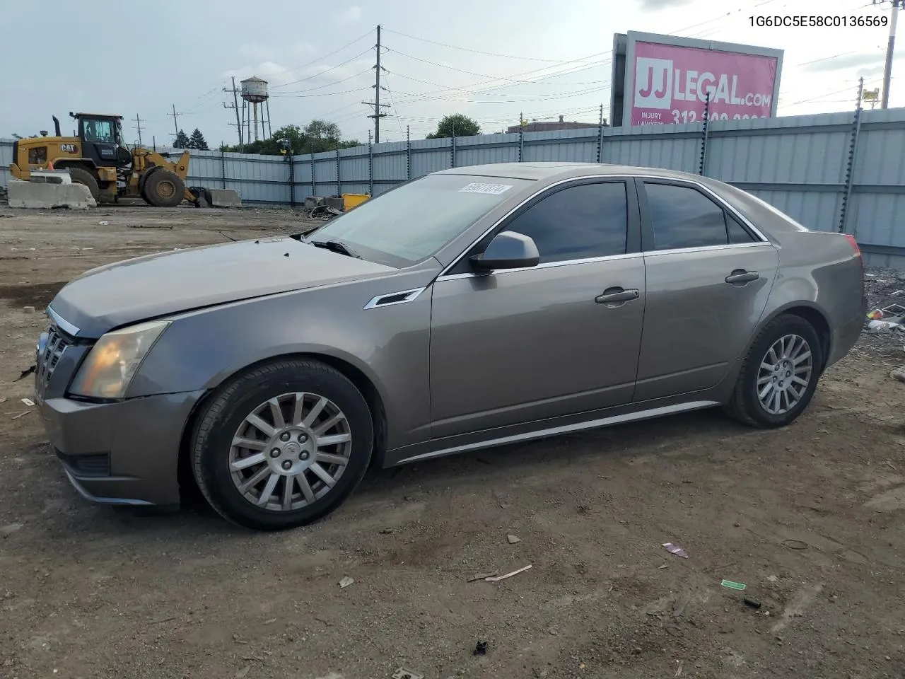 1G6DC5E58C0136569 2012 Cadillac Cts