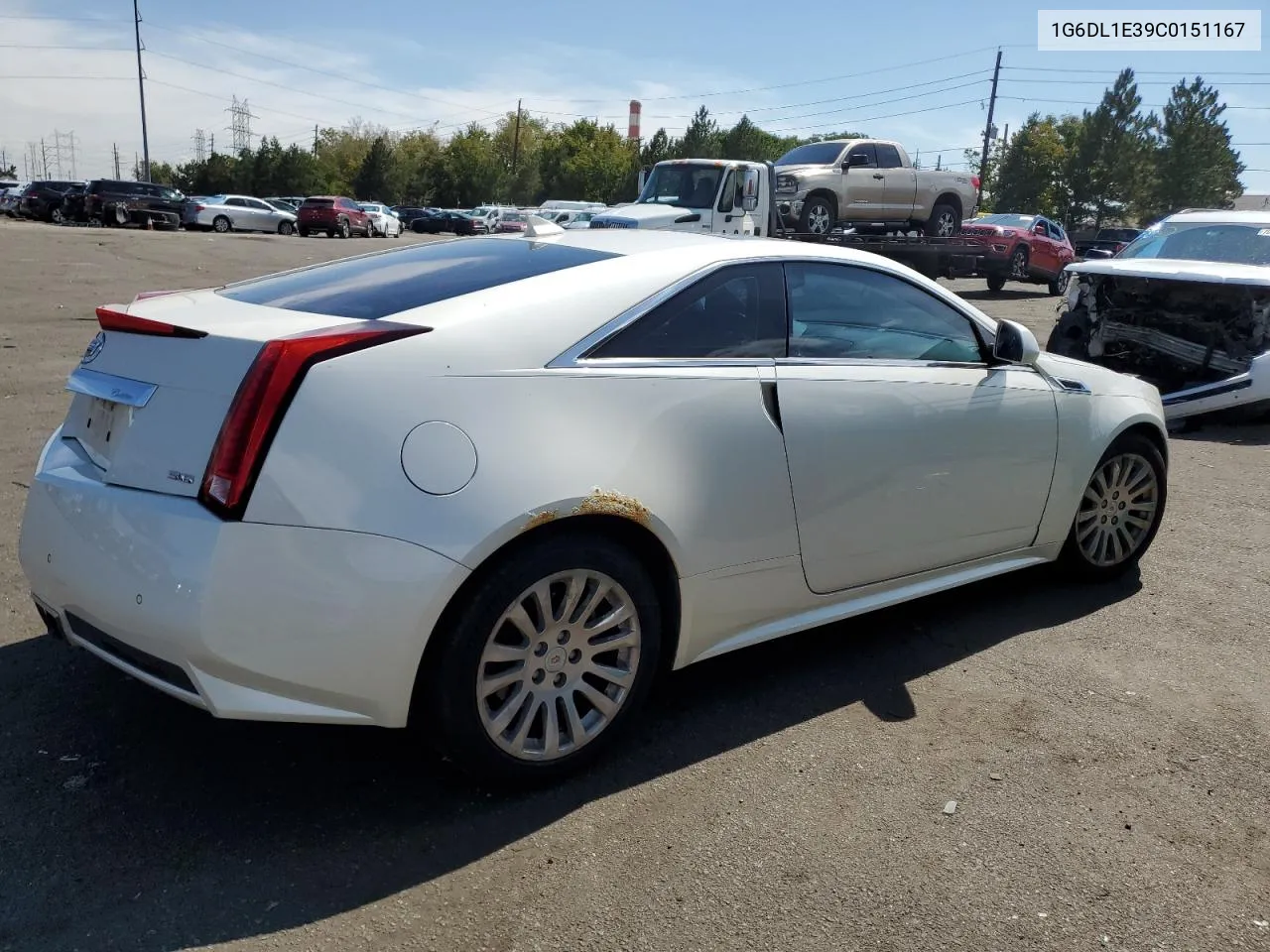 2012 Cadillac Cts Performance Collection VIN: 1G6DL1E39C0151167 Lot: 69952984