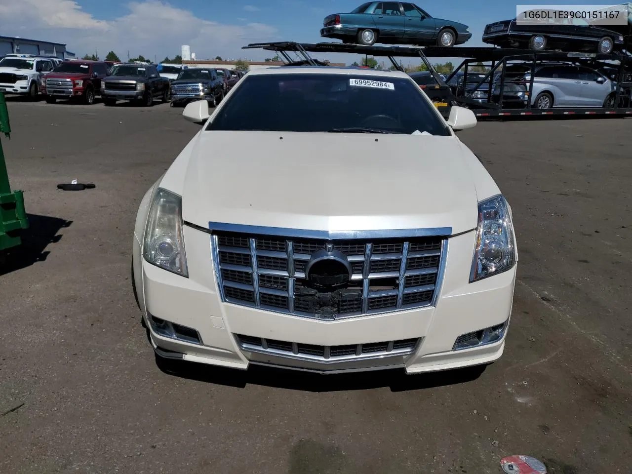 1G6DL1E39C0151167 2012 Cadillac Cts Performance Collection