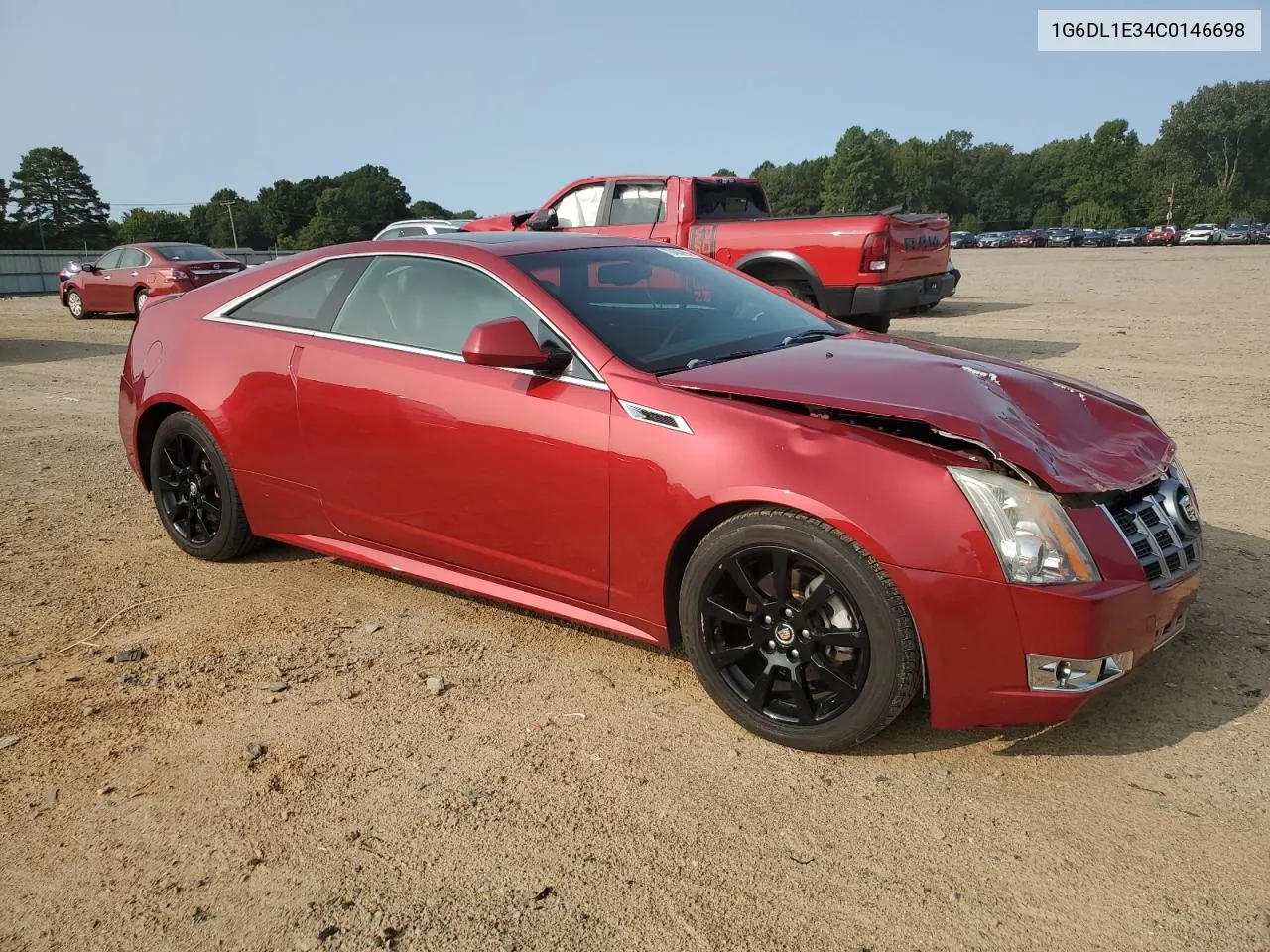 2012 Cadillac Cts Performance Collection VIN: 1G6DL1E34C0146698 Lot: 70405994