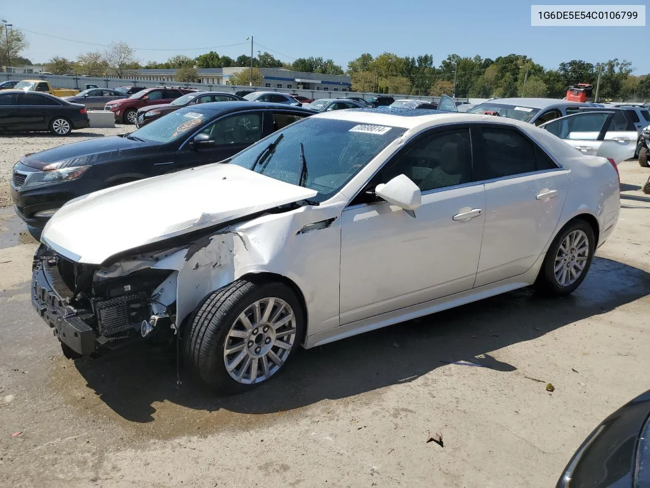 1G6DE5E54C0106799 2012 Cadillac Cts Luxury Collection