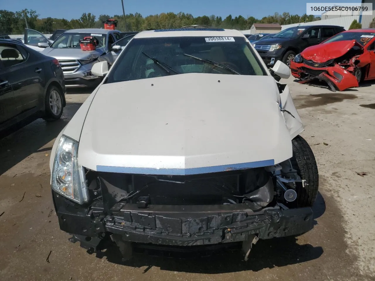 2012 Cadillac Cts Luxury Collection VIN: 1G6DE5E54C0106799 Lot: 70698814