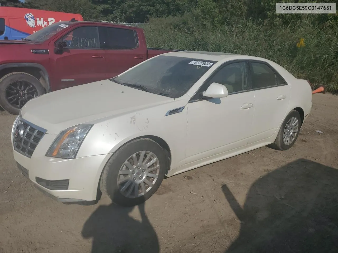 1G6DG5E59C0147651 2012 Cadillac Cts Luxury Collection