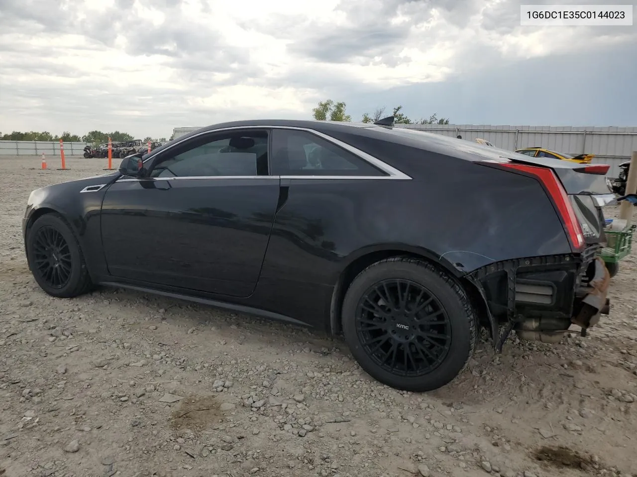 2012 Cadillac Cts VIN: 1G6DC1E35C0144023 Lot: 70866384