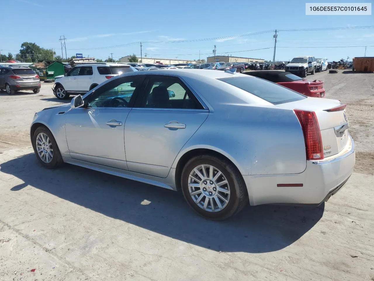 2012 Cadillac Cts Luxury Collection VIN: 1G6DE5E57C0101645 Lot: 70879244