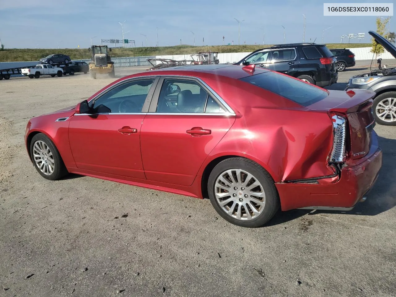 1G6DS5E3XC0118060 2012 Cadillac Cts Premium Collection