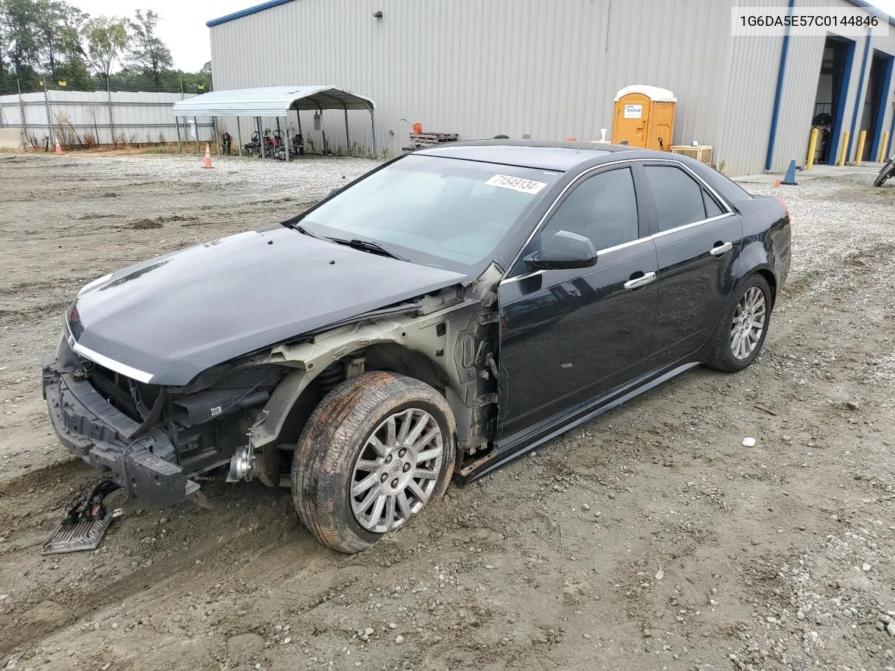 2012 Cadillac Cts VIN: 1G6DA5E57C0144846 Lot: 71549134