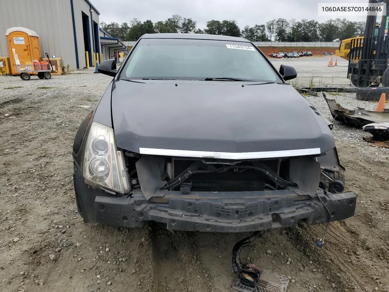 2012 Cadillac Cts VIN: 1G6DA5E57C0144846 Lot: 71549134