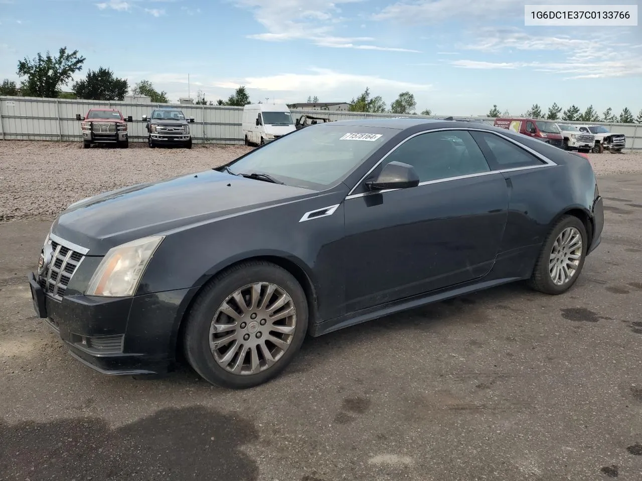 2012 Cadillac Cts VIN: 1G6DC1E37C0133766 Lot: 71578164