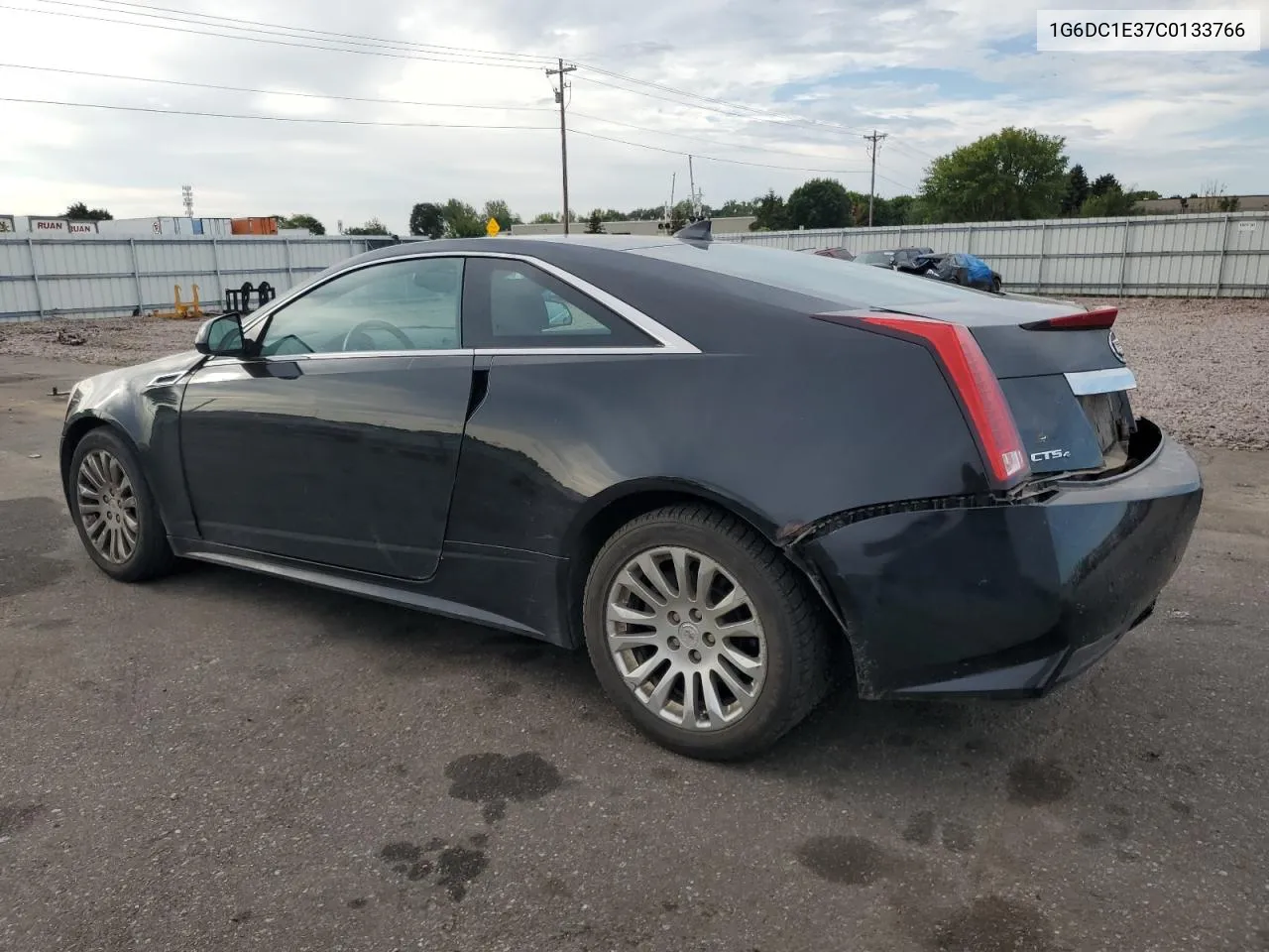 2012 Cadillac Cts VIN: 1G6DC1E37C0133766 Lot: 71578164