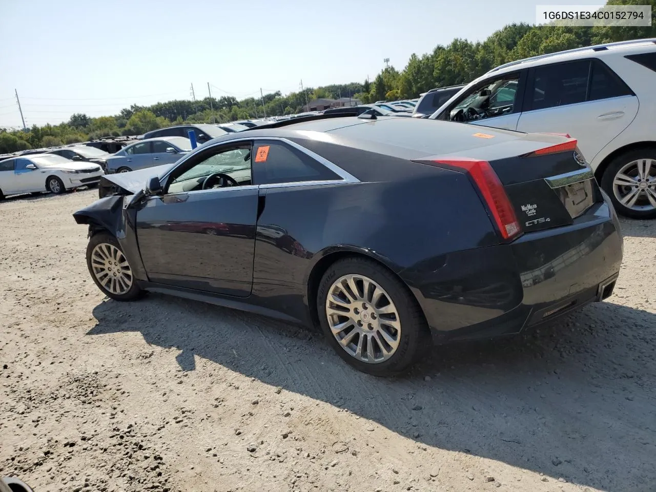 2012 Cadillac Cts Premium Collection VIN: 1G6DS1E34C0152794 Lot: 71764214