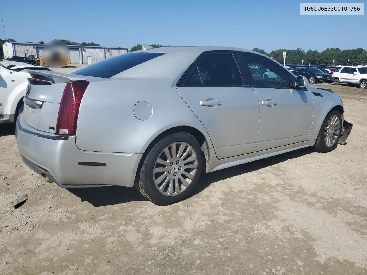 1G6DJ5E33C0101765 2012 Cadillac Cts Performance Collection