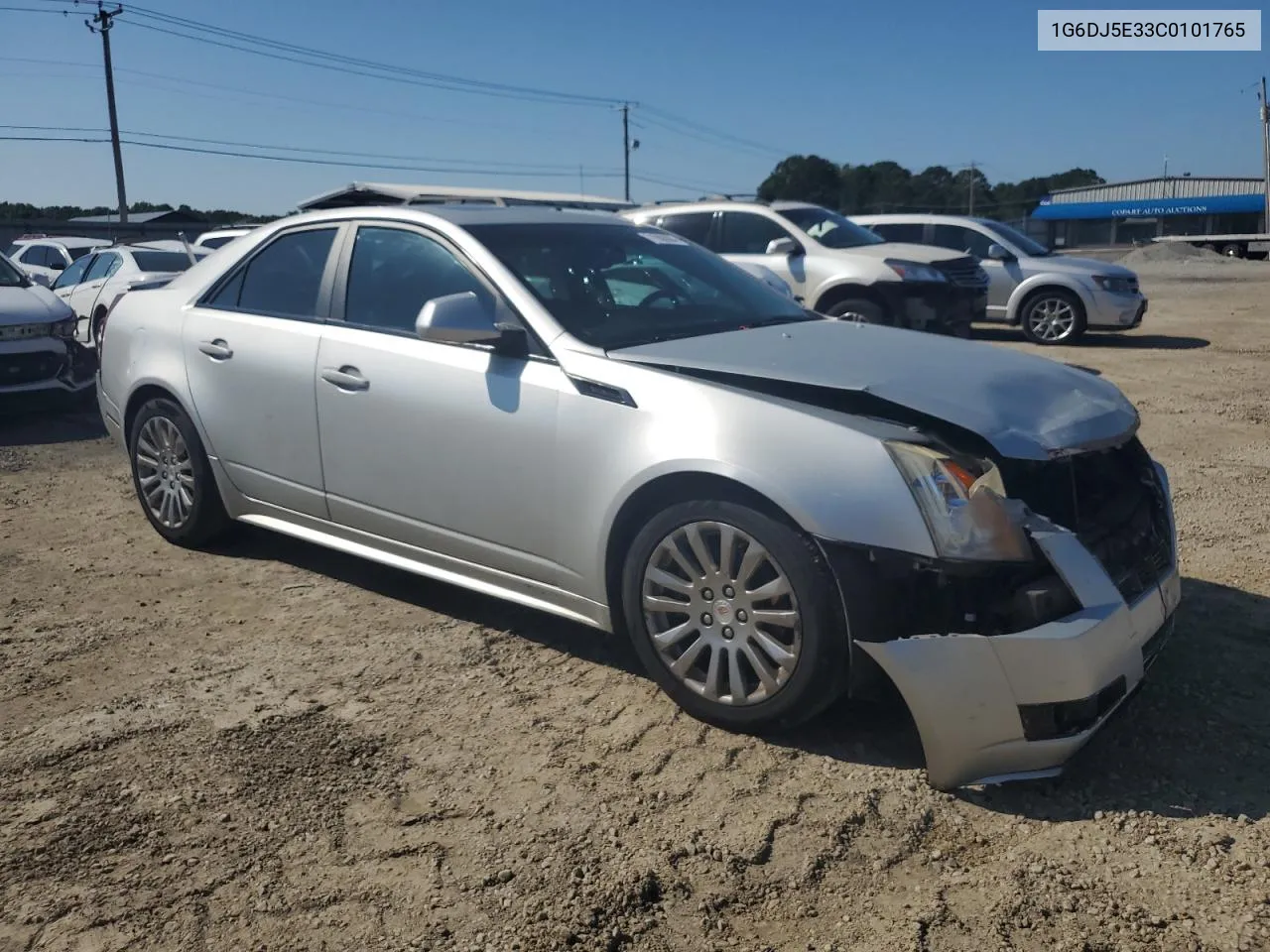 2012 Cadillac Cts Performance Collection VIN: 1G6DJ5E33C0101765 Lot: 71988884