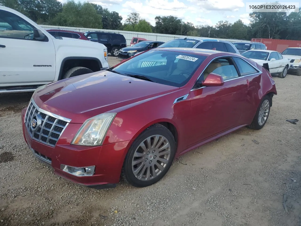 2012 Cadillac Cts Premium Collection VIN: 1G6DP1E32C0126423 Lot: 73025124