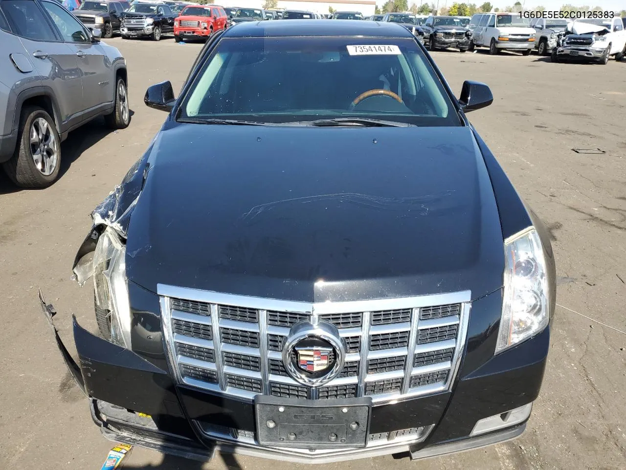 2012 Cadillac Cts Luxury Collection VIN: 1G6DE5E52C0125383 Lot: 73541474