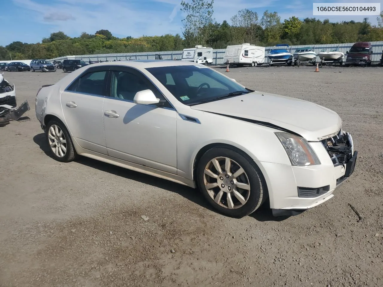 2012 Cadillac Cts VIN: 1G6DC5E56C0104493 Lot: 73569484