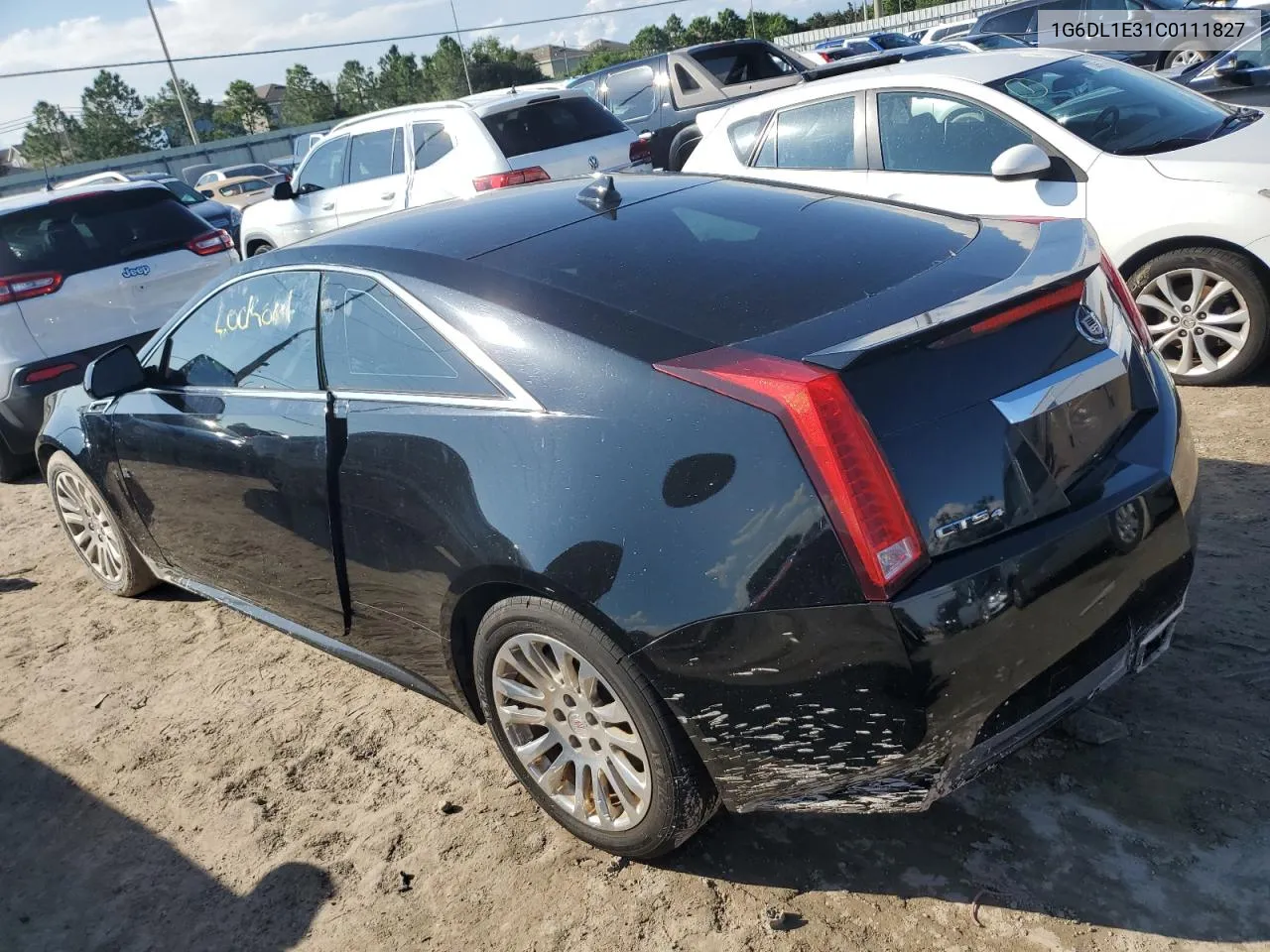 1G6DL1E31C0111827 2012 Cadillac Cts Performance Collection