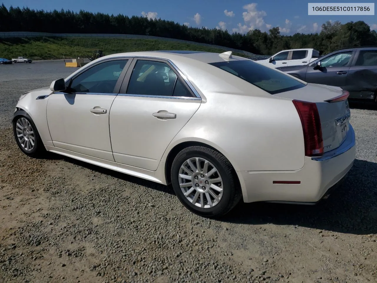 2012 Cadillac Cts Luxury Collection VIN: 1G6DE5E51C0117856 Lot: 74257934