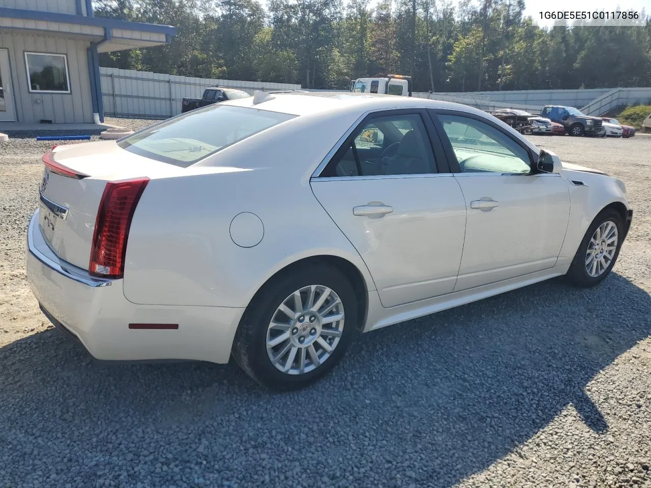 2012 Cadillac Cts Luxury Collection VIN: 1G6DE5E51C0117856 Lot: 74257934