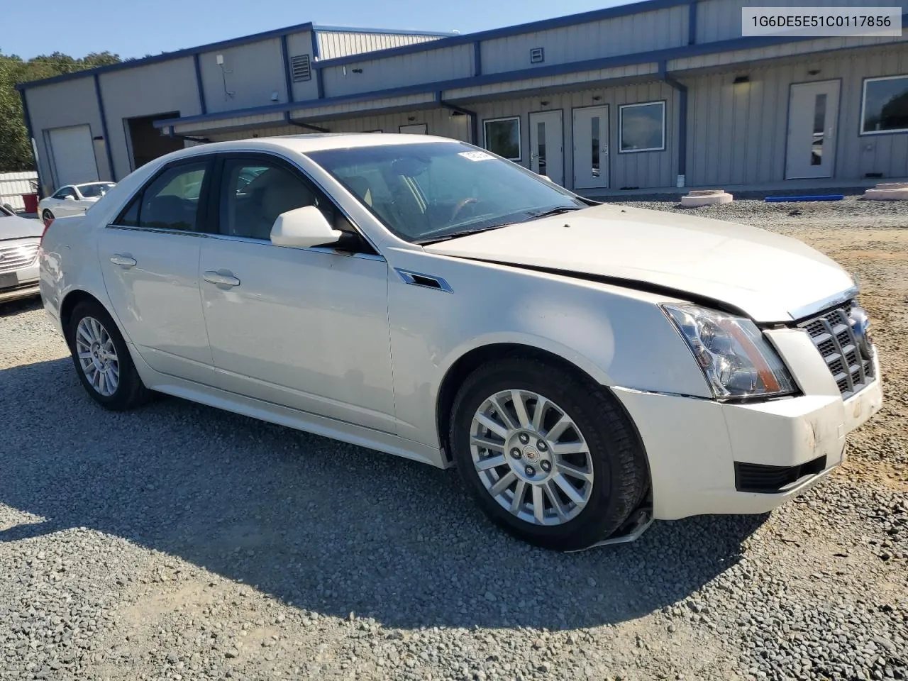 2012 Cadillac Cts Luxury Collection VIN: 1G6DE5E51C0117856 Lot: 74257934