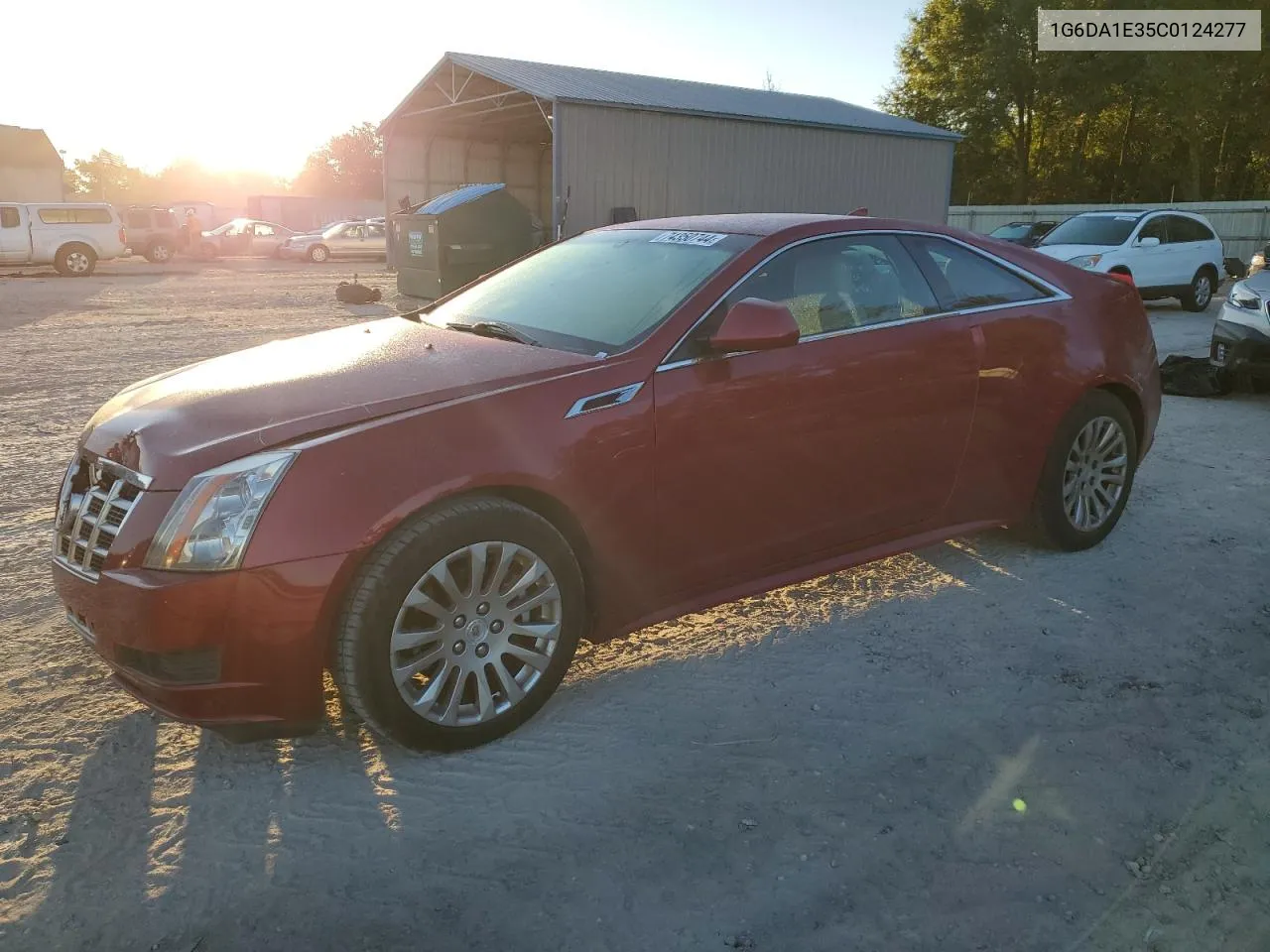 2012 Cadillac Cts VIN: 1G6DA1E35C0124277 Lot: 74350744