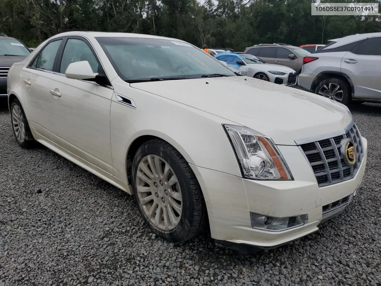 2012 Cadillac Cts Premium Collection VIN: 1G6DS5E37C0101491 Lot: 74605004