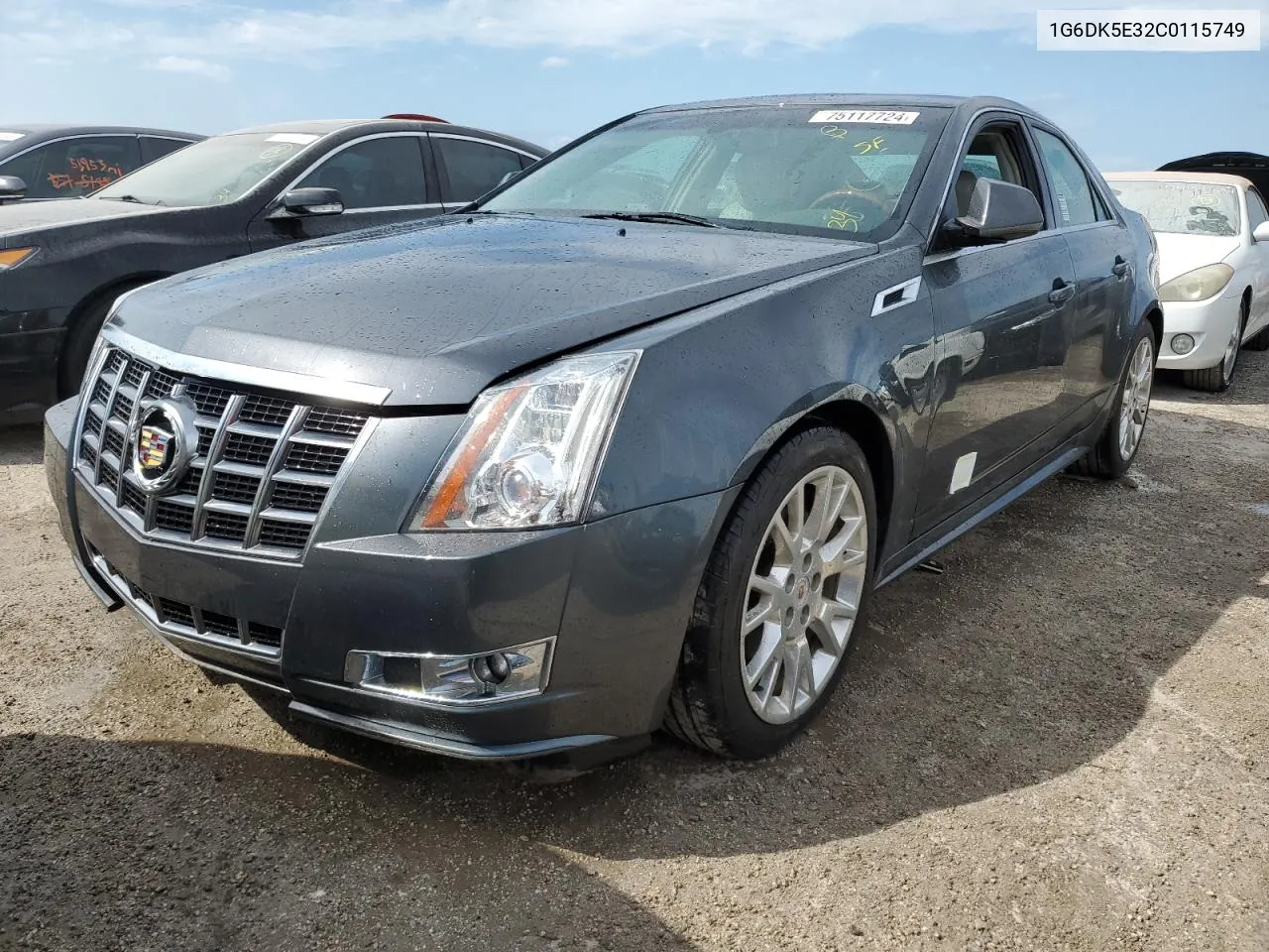 2012 Cadillac Cts Performance Collection VIN: 1G6DK5E32C0115749 Lot: 75117724