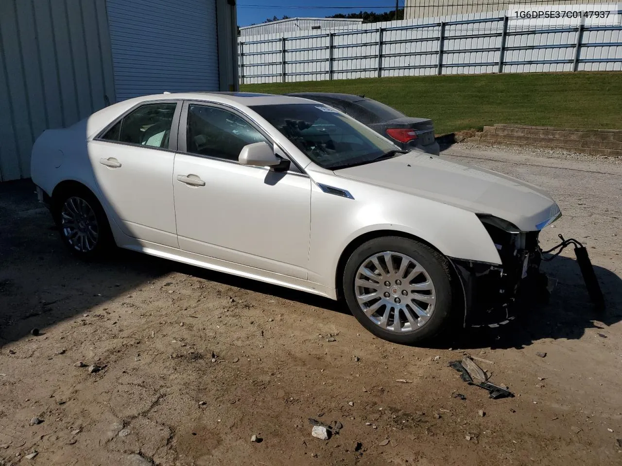 2012 Cadillac Cts Premium Collection VIN: 1G6DP5E37C0147937 Lot: 75473464