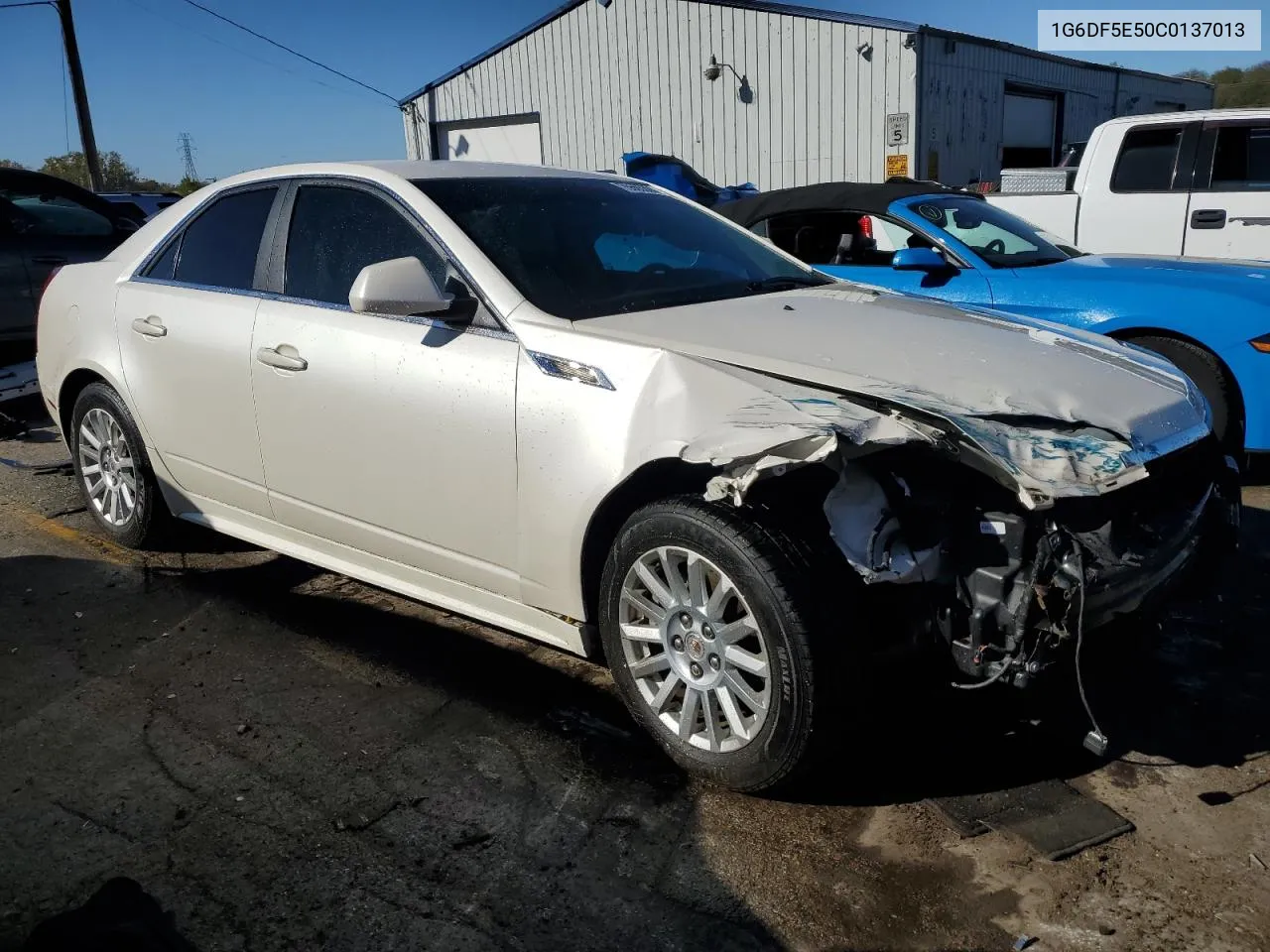 1G6DF5E50C0137013 2012 Cadillac Cts Luxury Collection