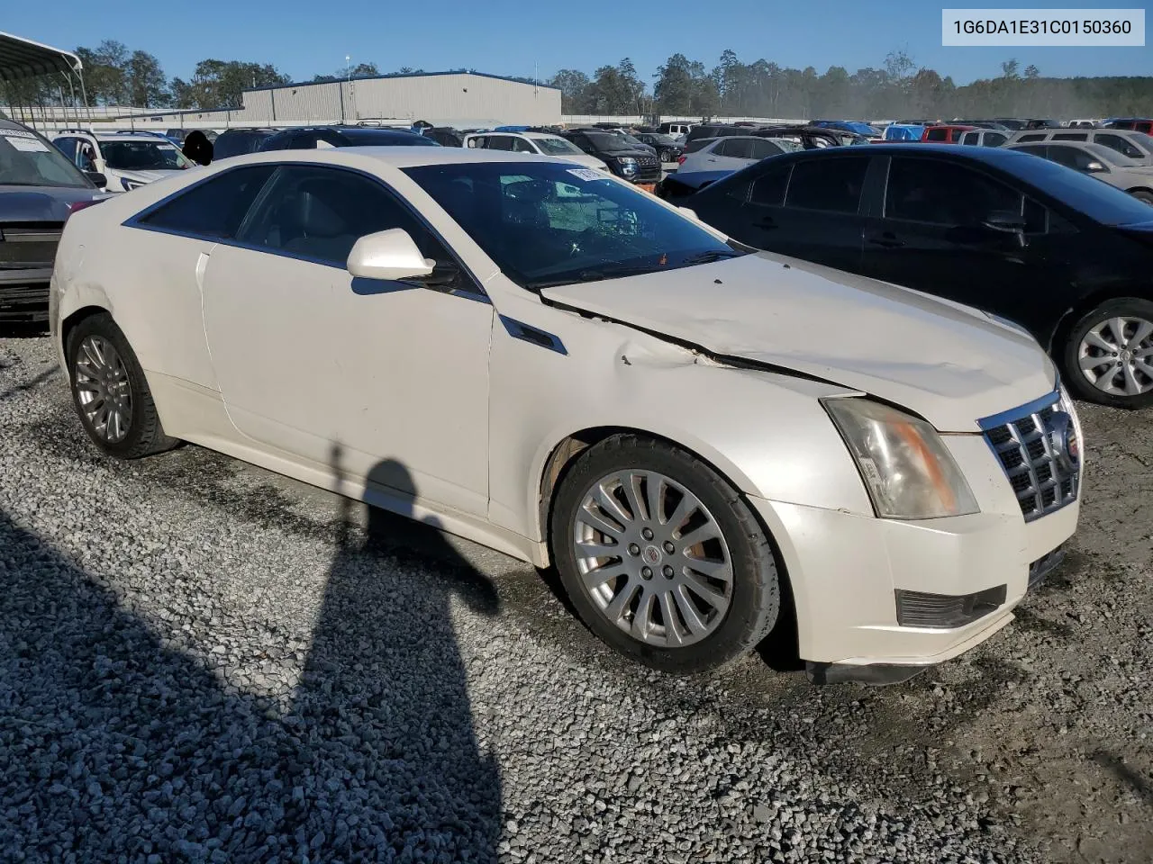 2012 Cadillac Cts VIN: 1G6DA1E31C0150360 Lot: 75819194