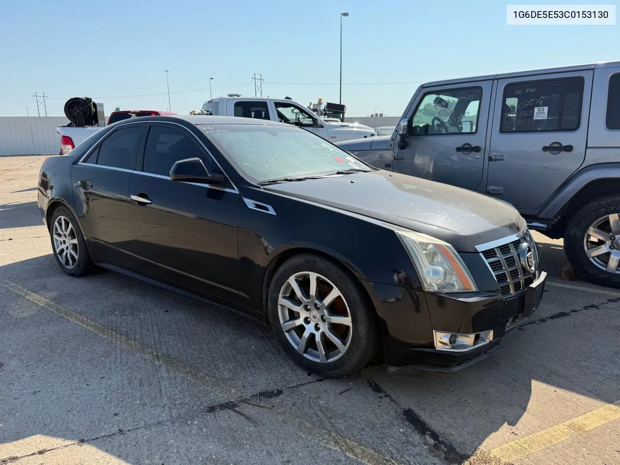 2012 Cadillac Cts Luxury Collection VIN: 1G6DE5E53C0153130 Lot: 76050064