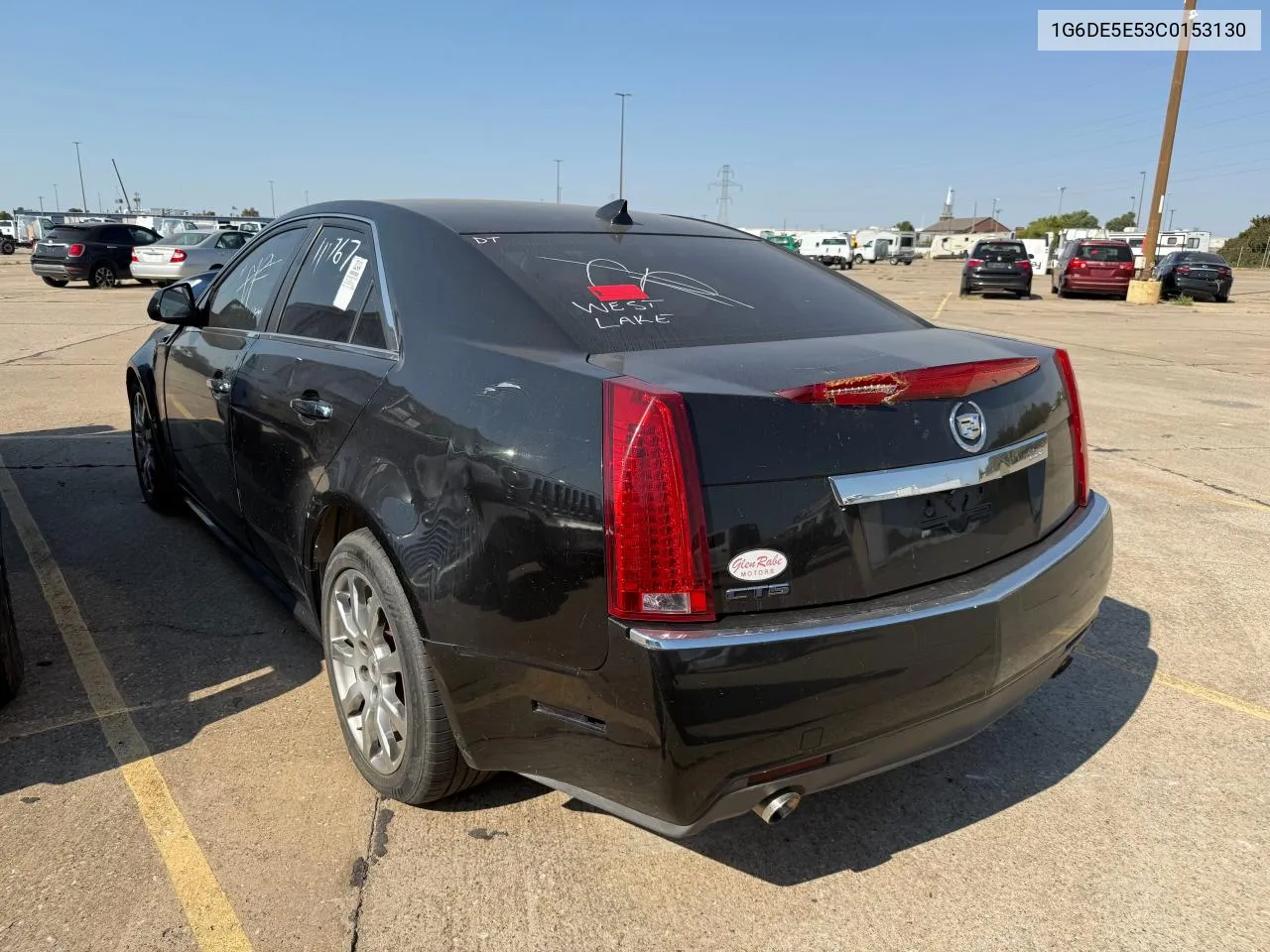 2012 Cadillac Cts Luxury Collection VIN: 1G6DE5E53C0153130 Lot: 76050064