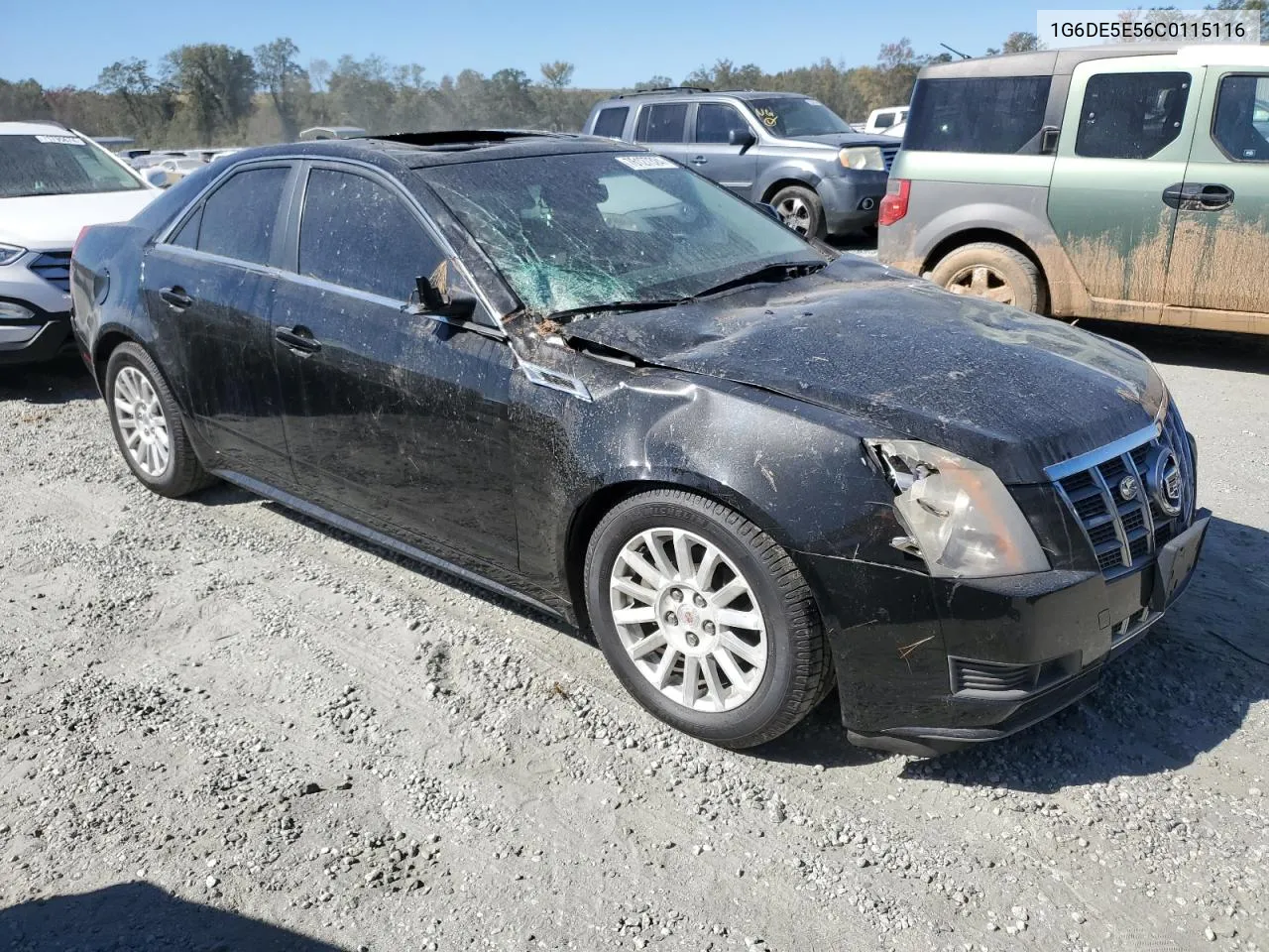 2012 Cadillac Cts Luxury Collection VIN: 1G6DE5E56C0115116 Lot: 76127324