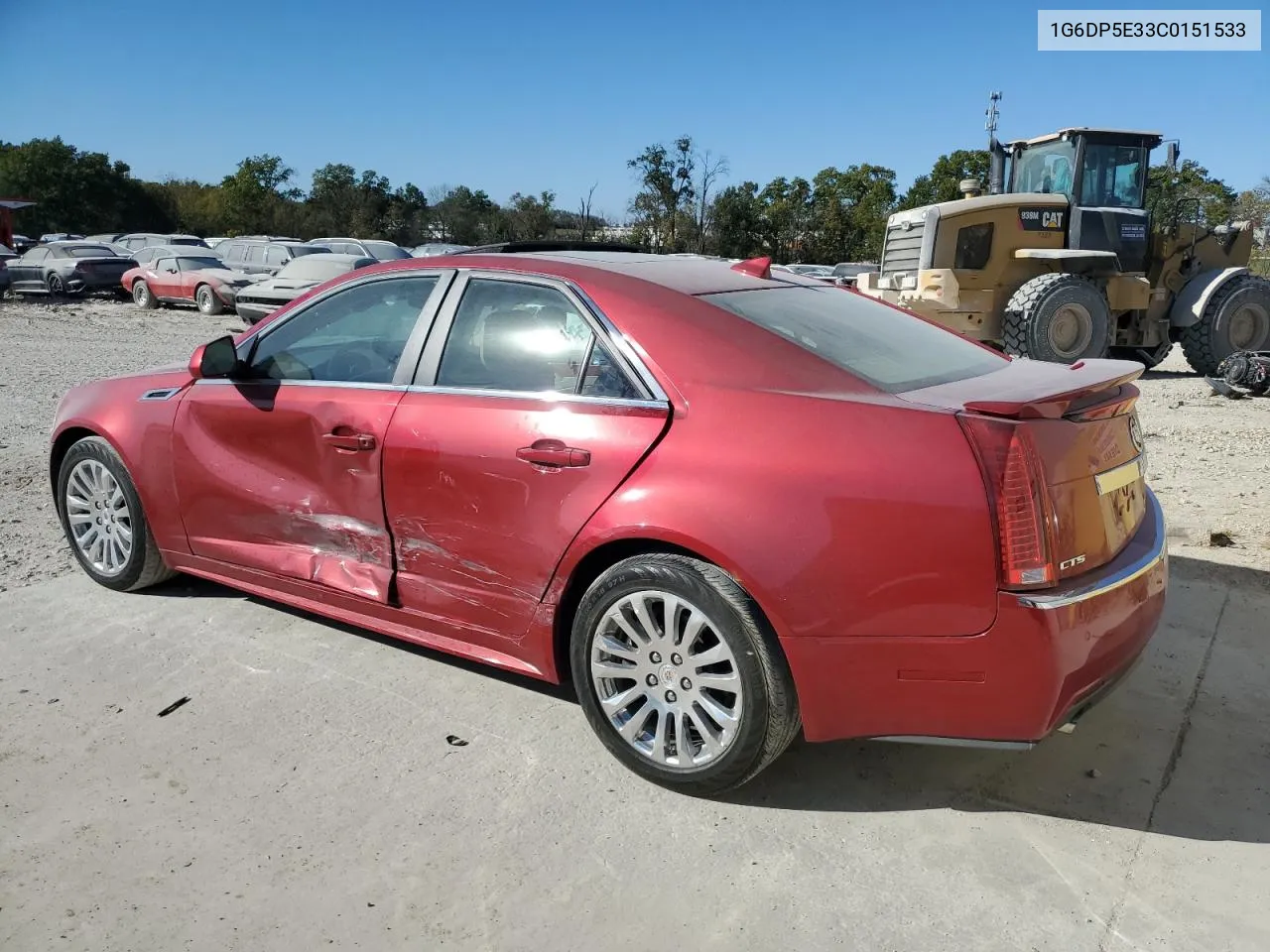 2012 Cadillac Cts Premium Collection VIN: 1G6DP5E33C0151533 Lot: 76350864