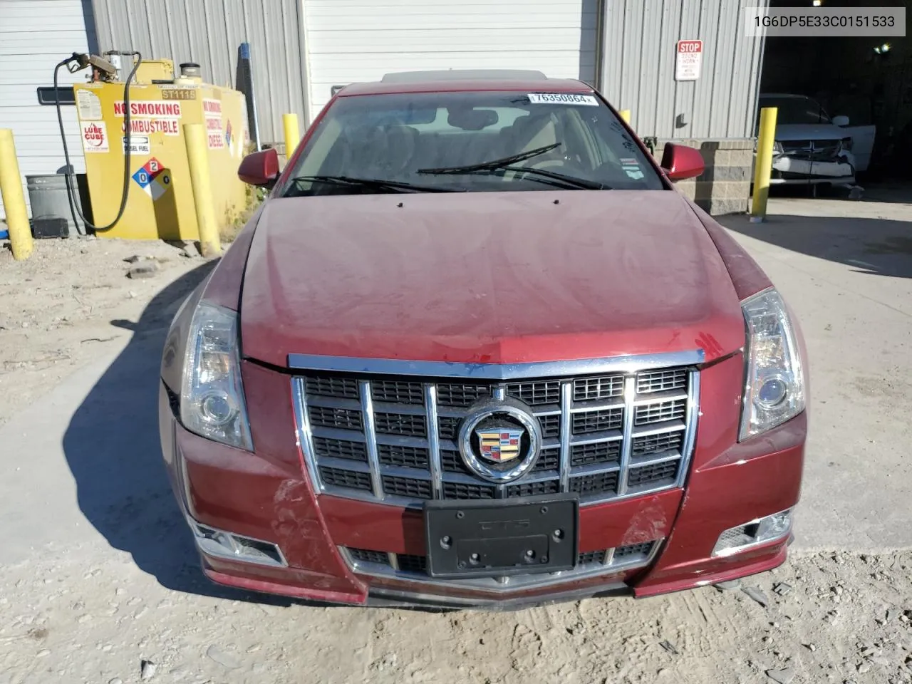 2012 Cadillac Cts Premium Collection VIN: 1G6DP5E33C0151533 Lot: 76350864