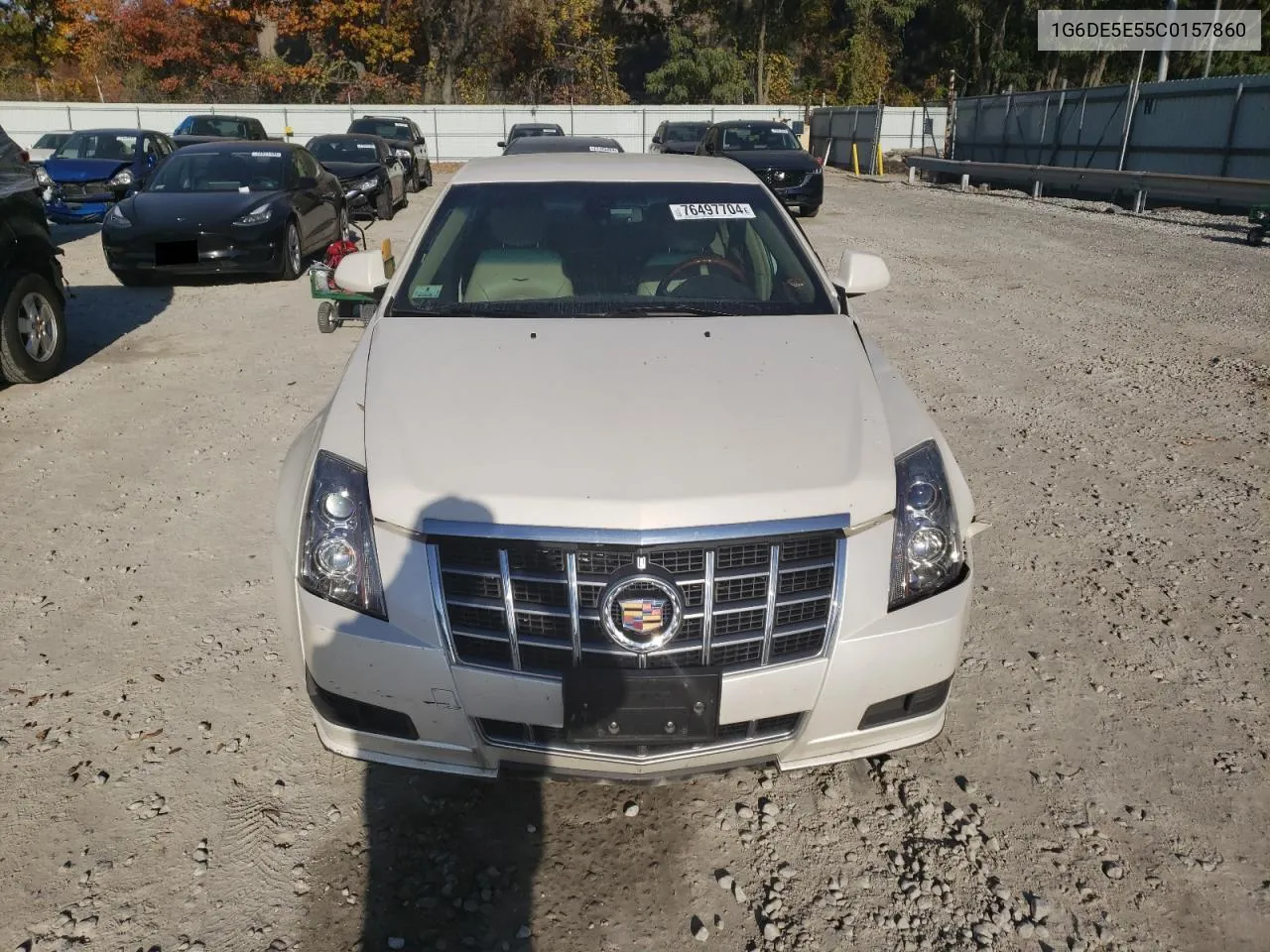 2012 Cadillac Cts Luxury Collection VIN: 1G6DE5E55C0157860 Lot: 76497704