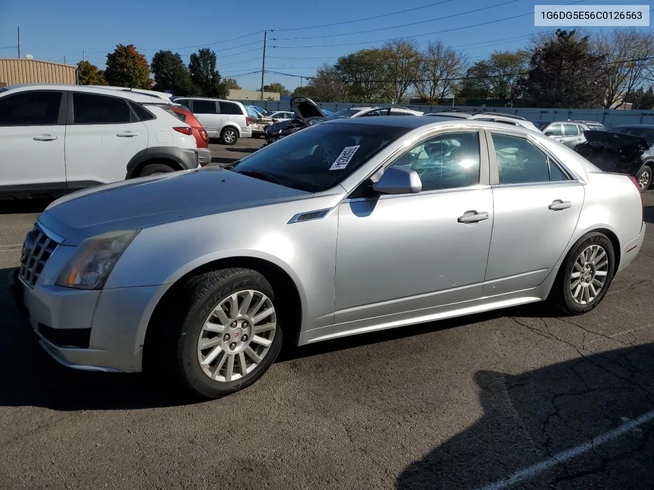 2012 Cadillac Cts Luxury Collection VIN: 1G6DG5E56C0126563 Lot: 76549254