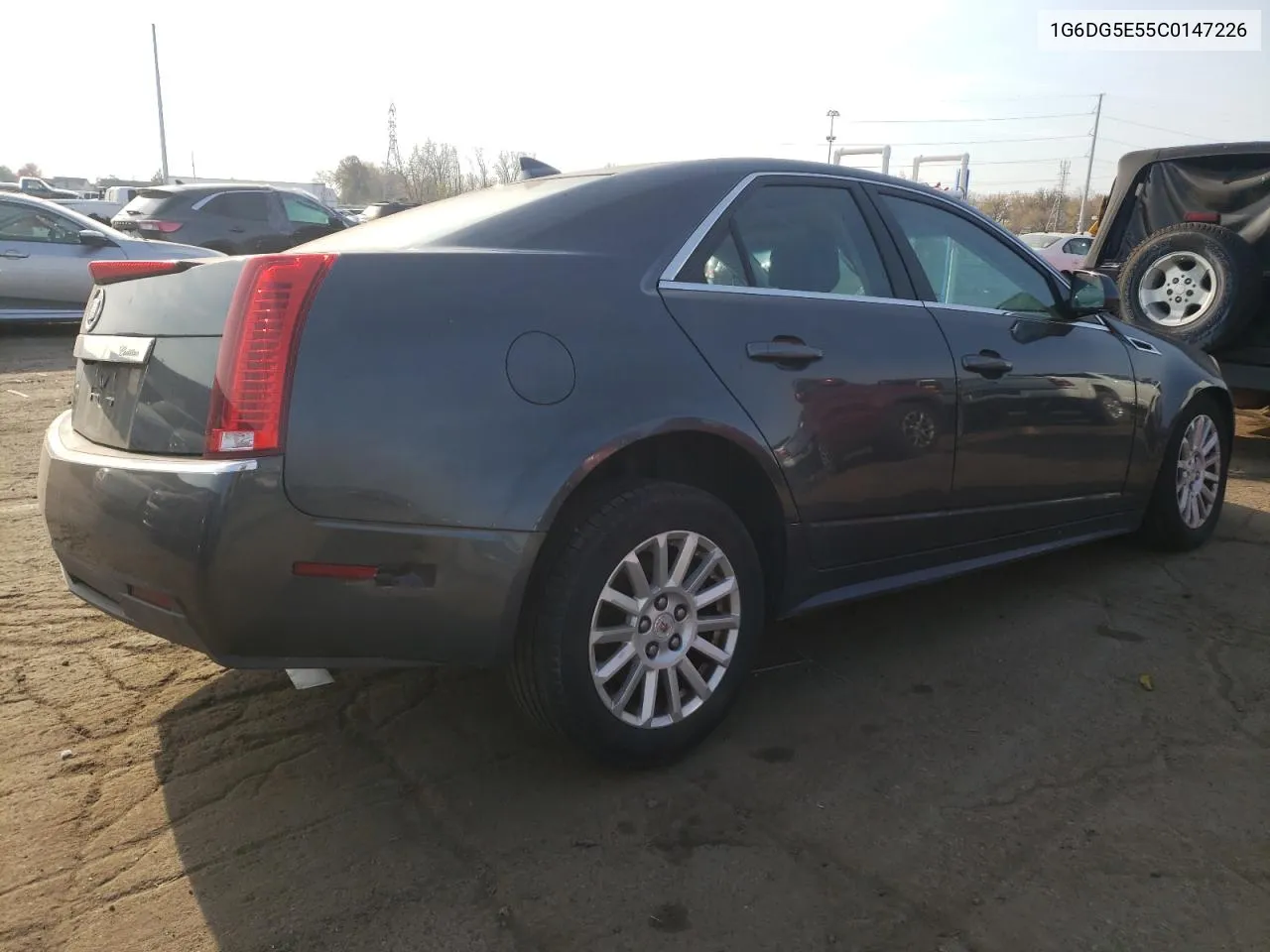 2012 Cadillac Cts Luxury Collection VIN: 1G6DG5E55C0147226 Lot: 77041554