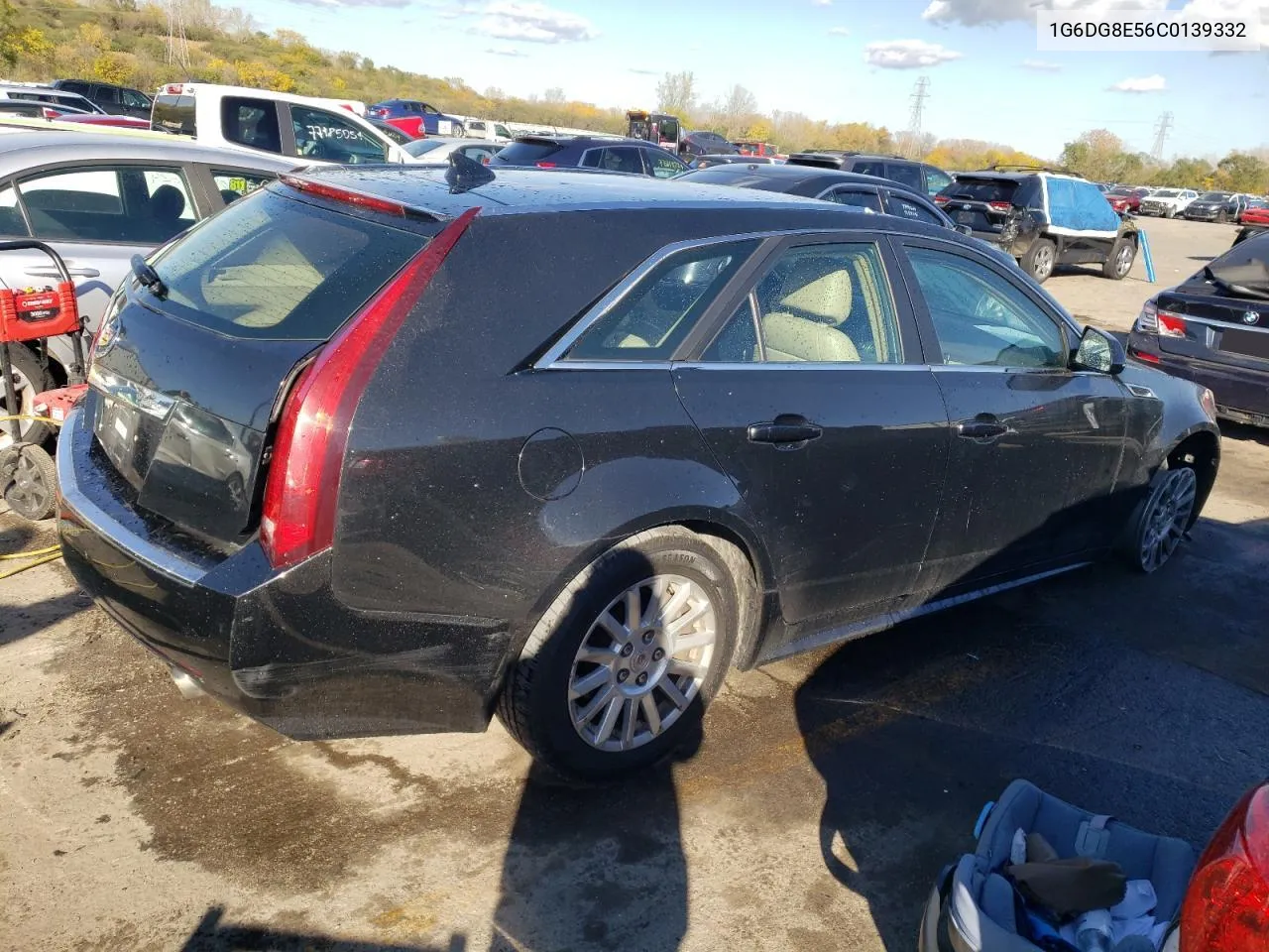 2012 Cadillac Cts Luxury Collection VIN: 1G6DG8E56C0139332 Lot: 77278664