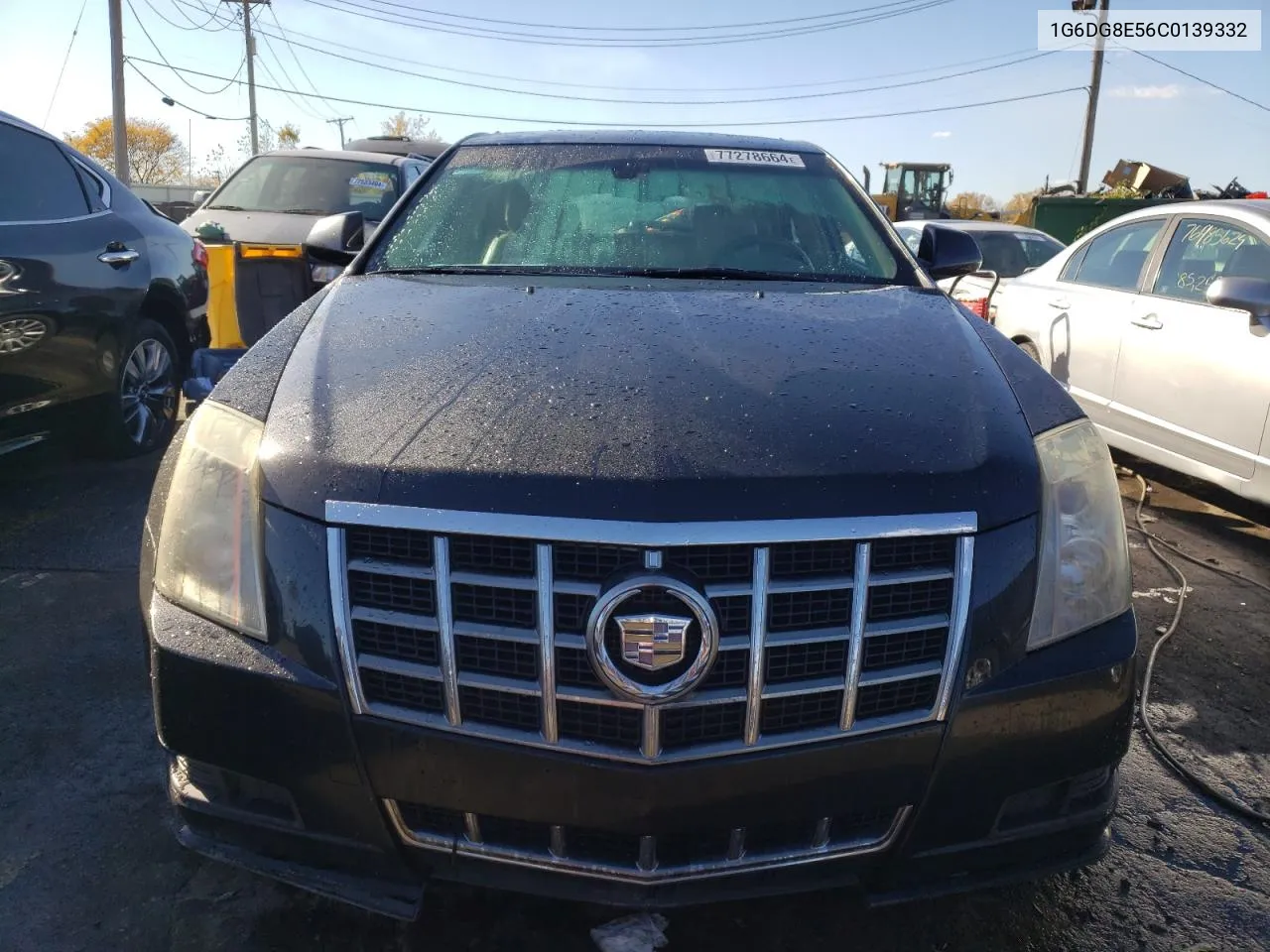 2012 Cadillac Cts Luxury Collection VIN: 1G6DG8E56C0139332 Lot: 77278664