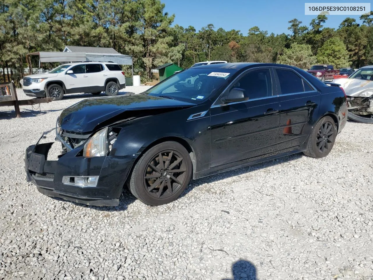 2012 Cadillac Cts Premium Collection VIN: 1G6DP5E39C0108251 Lot: 77494954