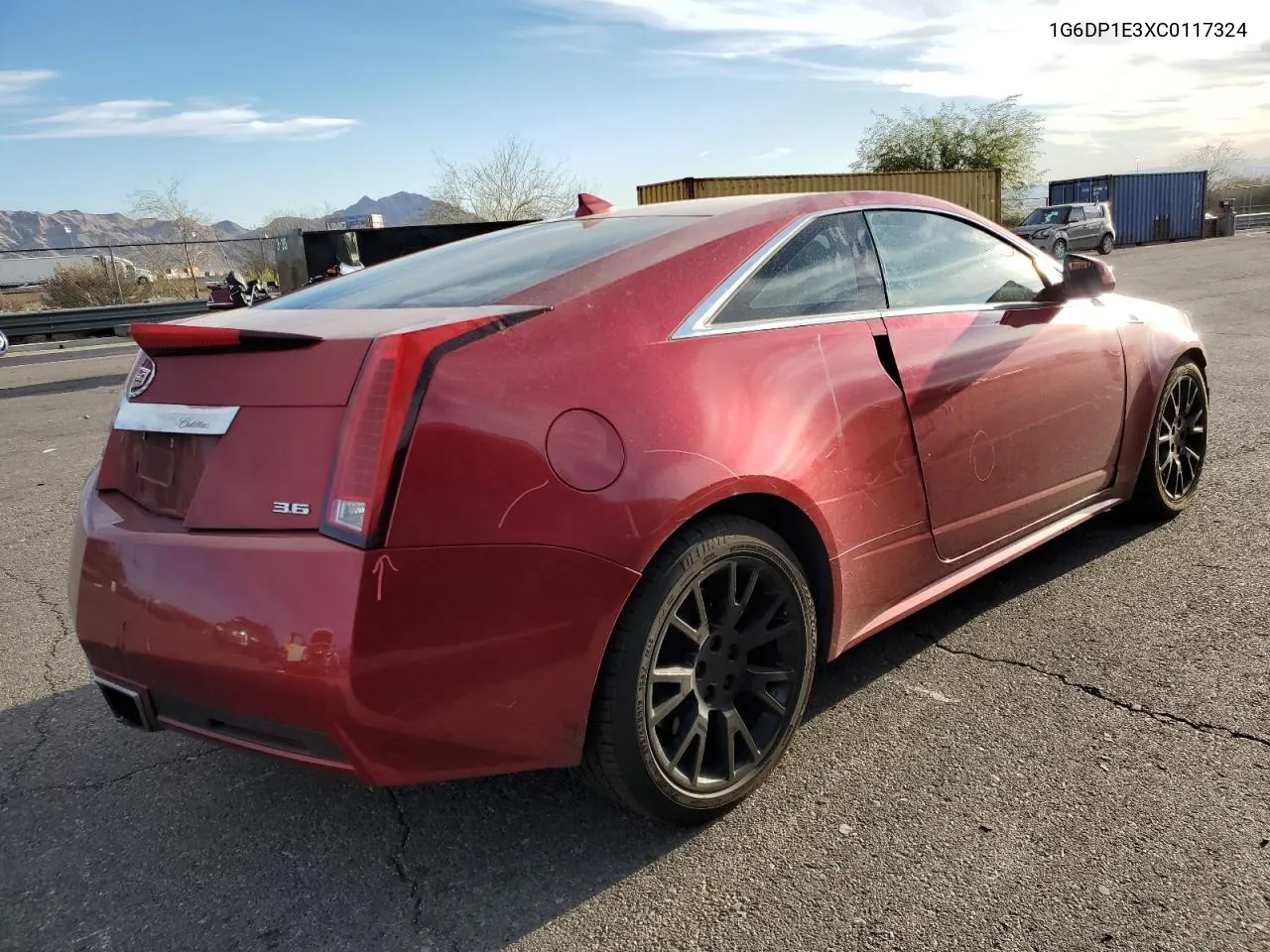 2012 Cadillac Cts Premium Collection VIN: 1G6DP1E3XC0117324 Lot: 77589244