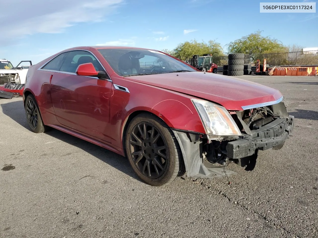 2012 Cadillac Cts Premium Collection VIN: 1G6DP1E3XC0117324 Lot: 77589244